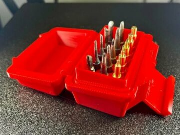 Print in place case box for Hakko soldering iron tips #3DThursday #3DPrinting