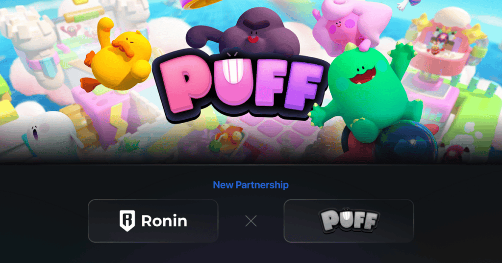 Photo for the Article - PuffGo to Debut on Ronin Blockchain Following Puffverse's $3M Funding Round