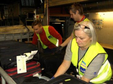 Απεργία των χειριστών αποσκευών SAS στο αεροδρόμιο της Κοπεγχάγης το πρωί του Σαββάτου