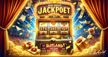 Jogador de Slotland ganha jackpot progressivo recorde de $ 374,157