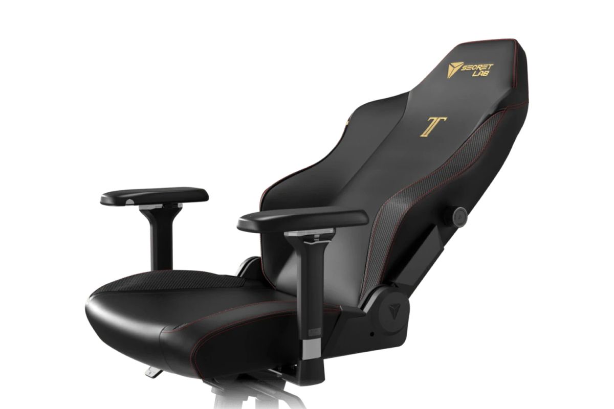 An image showing the Secretlab Titan Evo gaming chair reclined.