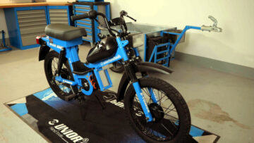TOMOS Moped Becomes Electric Beast