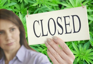 marijuana business closed