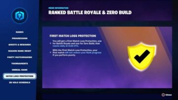 What Is Rank Protection in Fortnite?