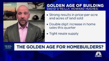 Vuodesta 2024 tulee "kodinrakentamisen kulta-aika", sanoo Howard Hughes Holdingsin toimitusjohtaja David O'Reilly.