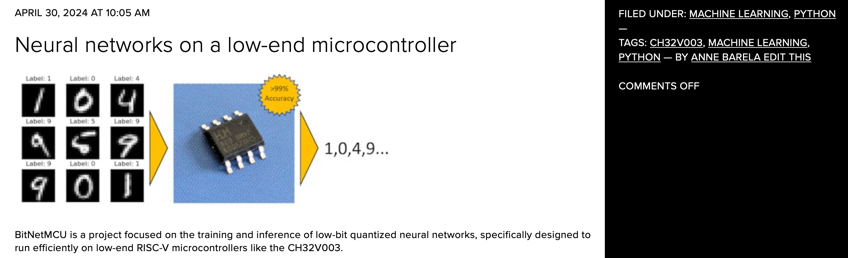 Neural networks on a low end microcontroller Adafruit Industries Makers hackers artists designers and engineers