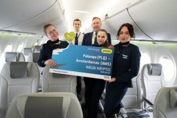 airBaltic launches direct flights from Palanga to Amsterdam