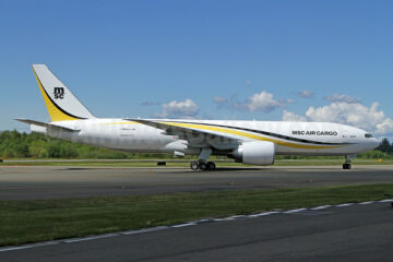 AlisCargo Airlines to relaunch cargo operations, operating a new Boeing 777F for MSC Air Cargo