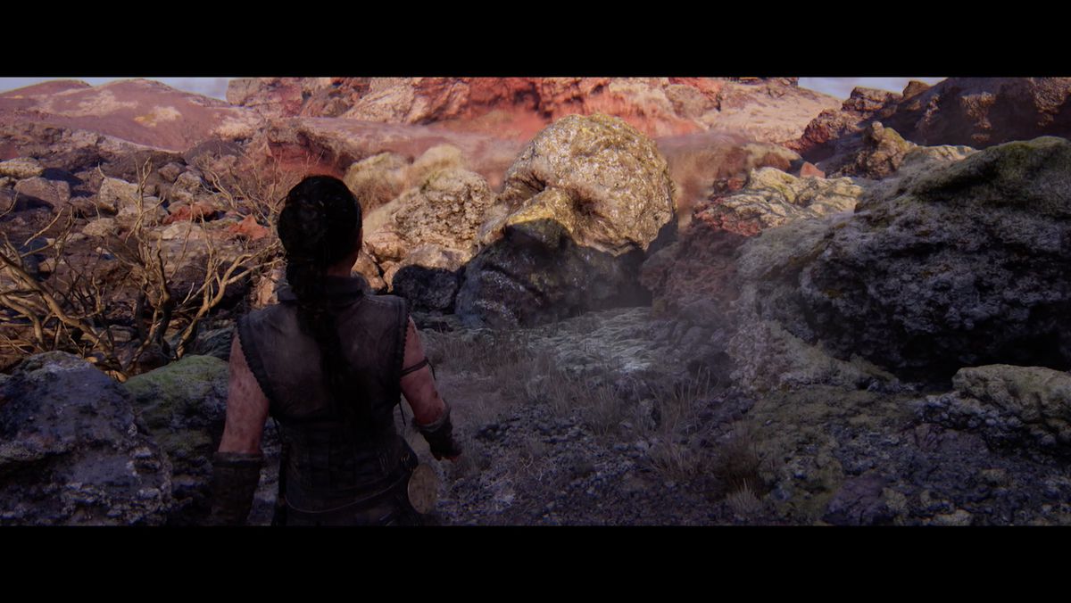 Hellblade 2 On the Hill stone face location 1 