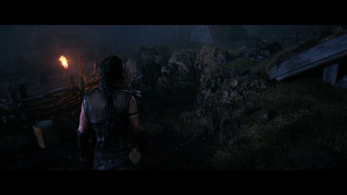 Hellblade 2 Another Question stone face location 2 