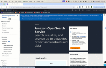 Analizați încărcături de lucru mai solicitante, precum și mai mari din serii de timp cu Amazon OpenSearch Serverless | Amazon Web Services