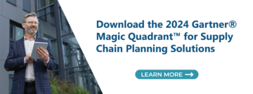 Arkieva udnævnt til Challenger i 2024 Gartner® Magic Quadrant™ for Supply Chain Planning Solutions