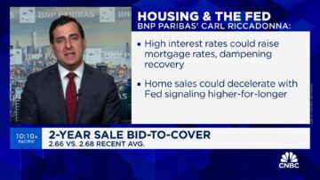 BNP Paribas prévoit une nouvelle désinflation sur le marché immobilier, déclare Riccadonna, économiste en chef aux États-Unis