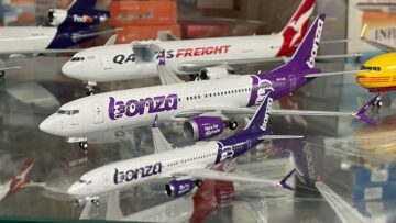 Bonza model planes fly off shelves as real fleet stays grounded