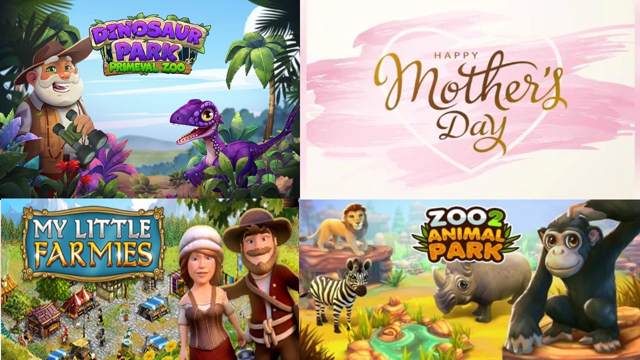 Celebrate upjers Mother's Day 2024 With Flowers And Candies In My Little Farmies And Other Titles!
