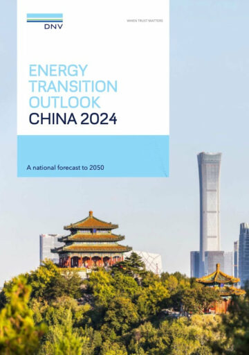 China's role in the global energy transition and leading role in the supply of resources and technology.