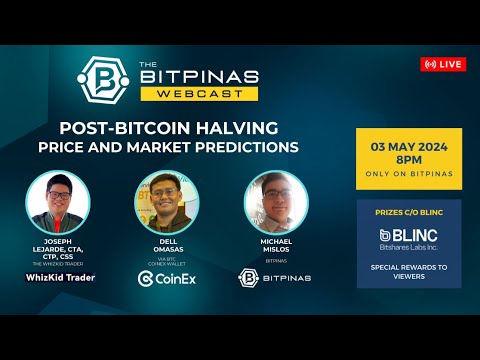 Post-Bitcoin Halving Price and Market Predictions - BitPinas Webcast 49