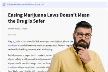 Does the Easing of Cannabis Laws Mean Marijuana is Now Safer? - WebMD Confuses the Chicken and the Egg on Weed Research