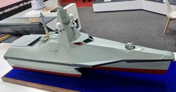 DSA 2024: Chinese company Poly Technologies showcases missile-capable USV