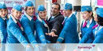 Eurowings celebra un empleo récord con más de 5,000 empleados