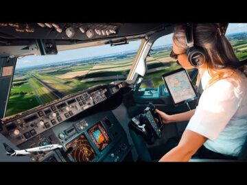 Fly along with DutchPilotGirl at Amsterdam
