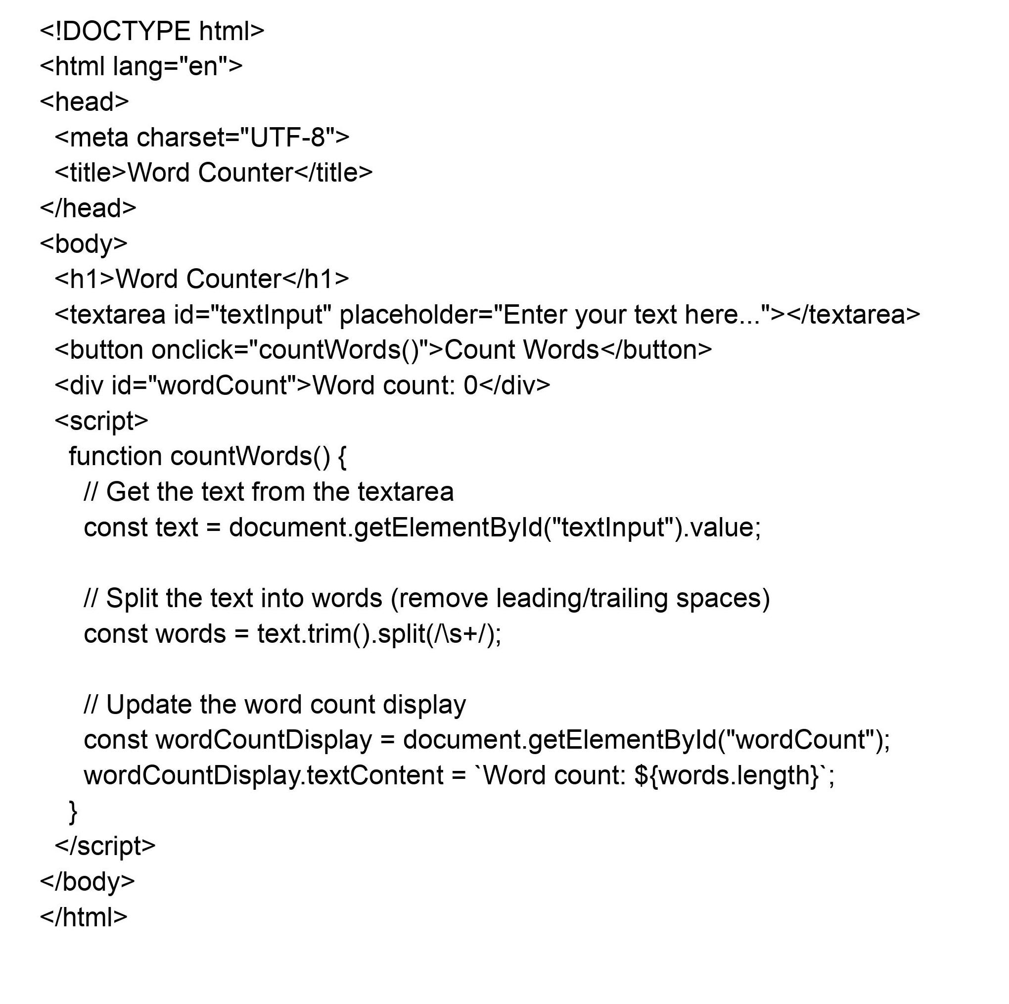 HTML Code by Gemini