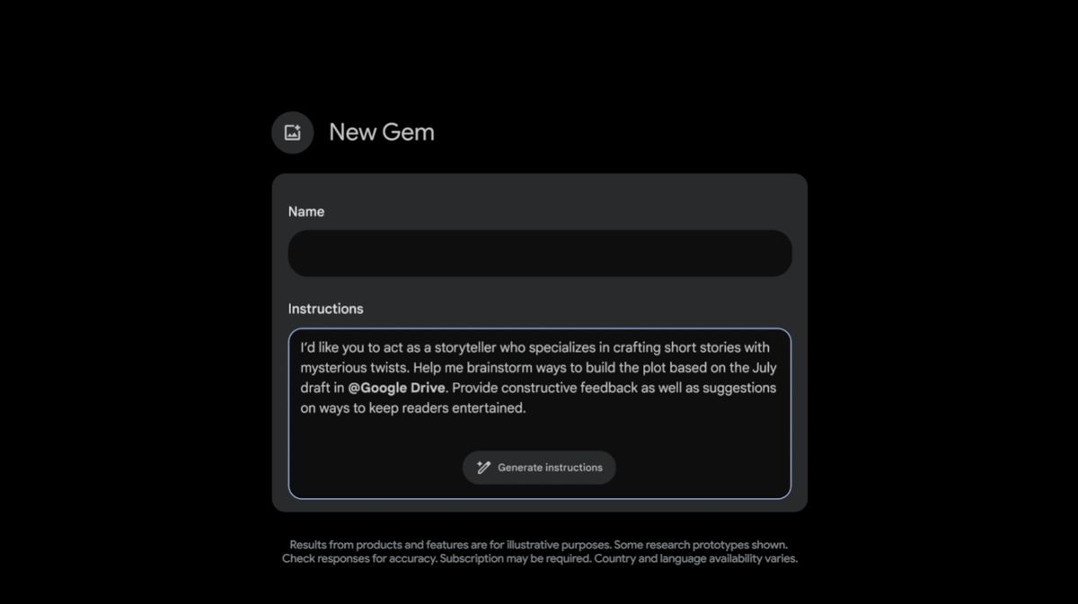 Google Gemini launches Gems, echoing ChatGPT's GPTs