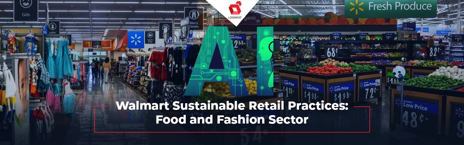 Walmart's AI Technology For Sustainable Food and Fashion Retail