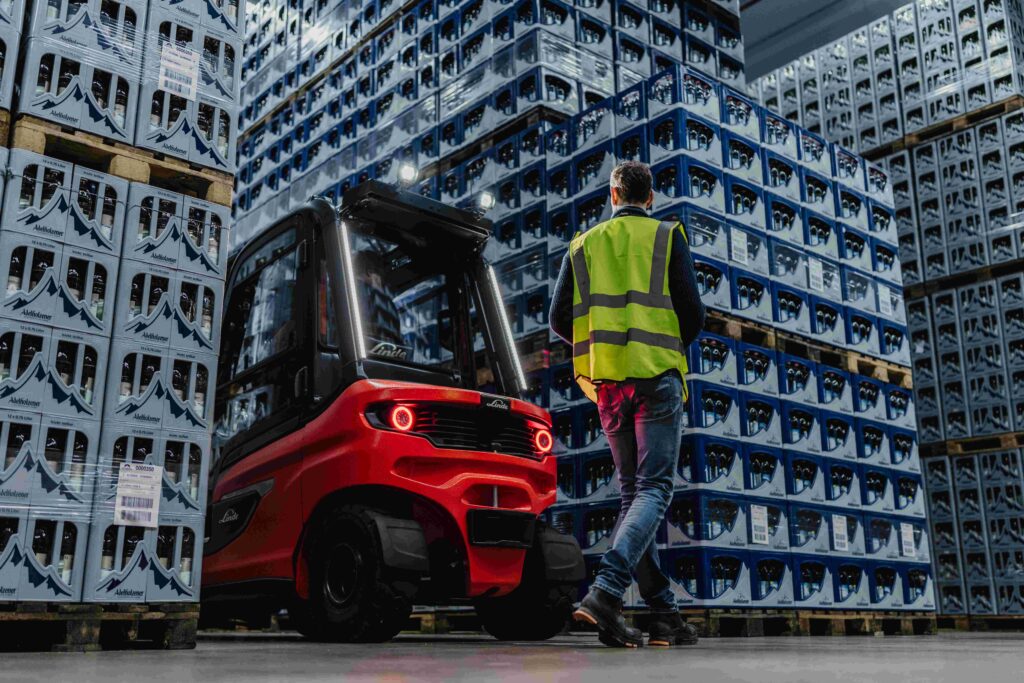Logistics BusinessIncreased Protection when Forklifts are Reversing