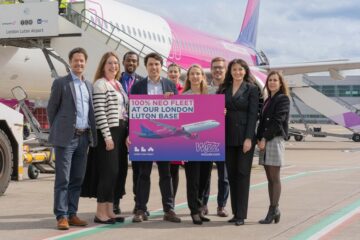 London Luton Airport och Wizz Air introducerar tystare, bränslesnåla flygplan