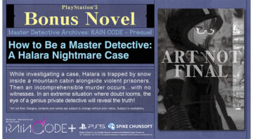 Master Detective Archives: Rain Code PS5-förbeställningar inkluderar prequel-roman så länge lagret räcker