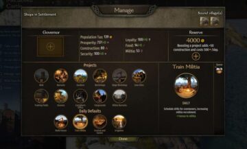 Mount and Blade II: Bannerlord | Complete Guide to Owning a Settlement