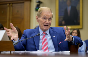 Nelson faz lobby no Congresso para financiar veículo de órbita da ISS em projeto de lei de gastos suplementares