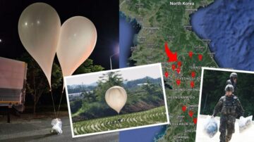 North Korea Sends 260 Balloons Filled With Faecal Matter to South Korea