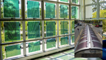 אנרגיה פוטו-וולטאית בתחנות רכבת תחתית קוריטיבה ותאים סולאריים אורגניים מבית UFPR.