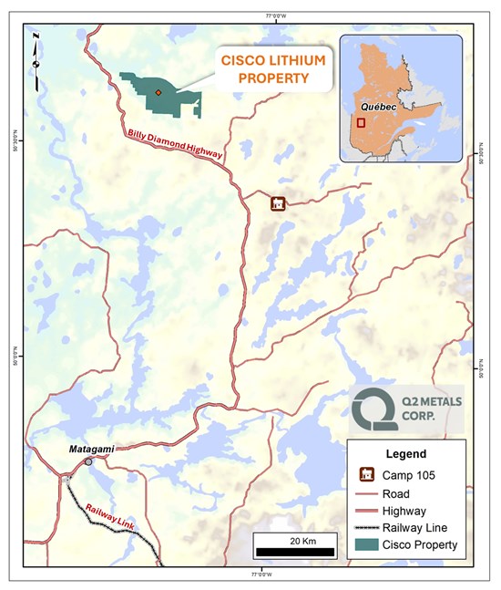 Cannot view this image? Visit: https://platoaistream.net/wp-content/uploads/2024/05/q2-metals-field-crews-mobilize-to-begin-spring-2024-exploration-at-cisco-lithium-property-james-bay-territory-quebec-canada-1.jpg