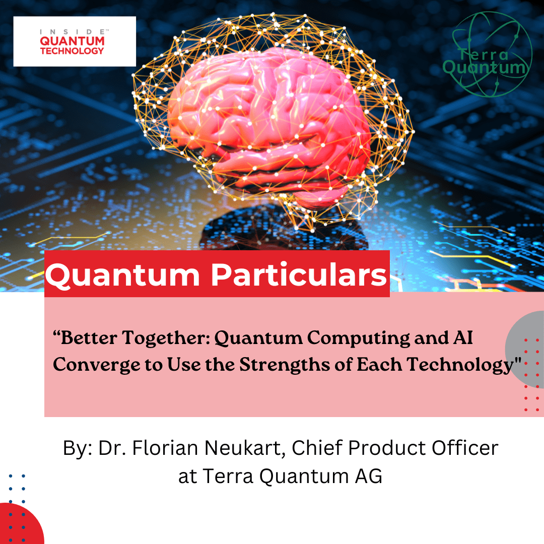 Florian Neukart, Chief Product Officer of Terra Quantum AG, discusses the convergence of quantum computing and AI for technological innovation.