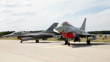 Royal Air Force Typhoons Carry Out Agile Combat Employment In Poland