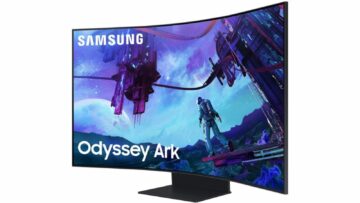 Samsung's luxurious 55-inch Odyssey Ark 2 monitor is 40% off