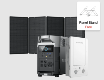 Save Almost $3K On An EcoFlow Delta Pro + 400W Solar & Smart Home Panel Bundle For Mother's Day - CleanTechnica