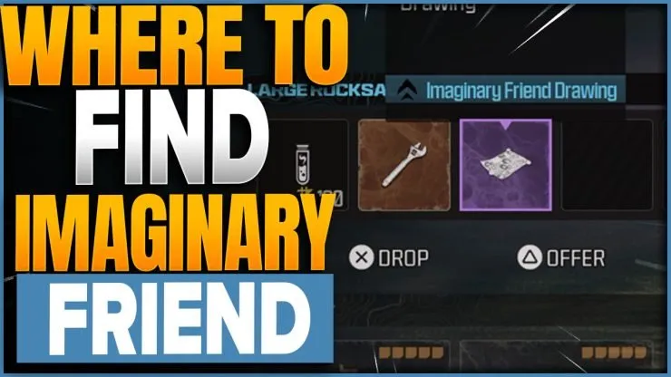 Where To Get The Imaginary Friend Drawing Relic In COD MWZ