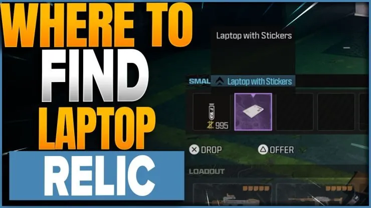 Season 3 Reloaded introduces a new Dark Aether Rift and with it, the requirement of finding 4 new Relics to open the portal. The Laptop Relic, called Laptop with Stickers, is probably the easiest one to get so far.