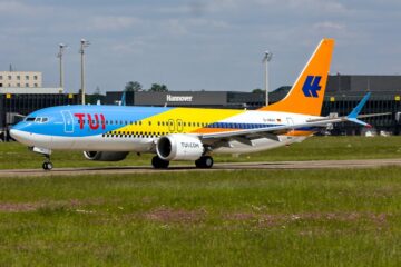 TUI fly Deutschland unveils commemorative livery marking 50 years of history