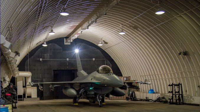 Ukraine Considering Underground Bunkers To Protect F-16s When They Are Delivered