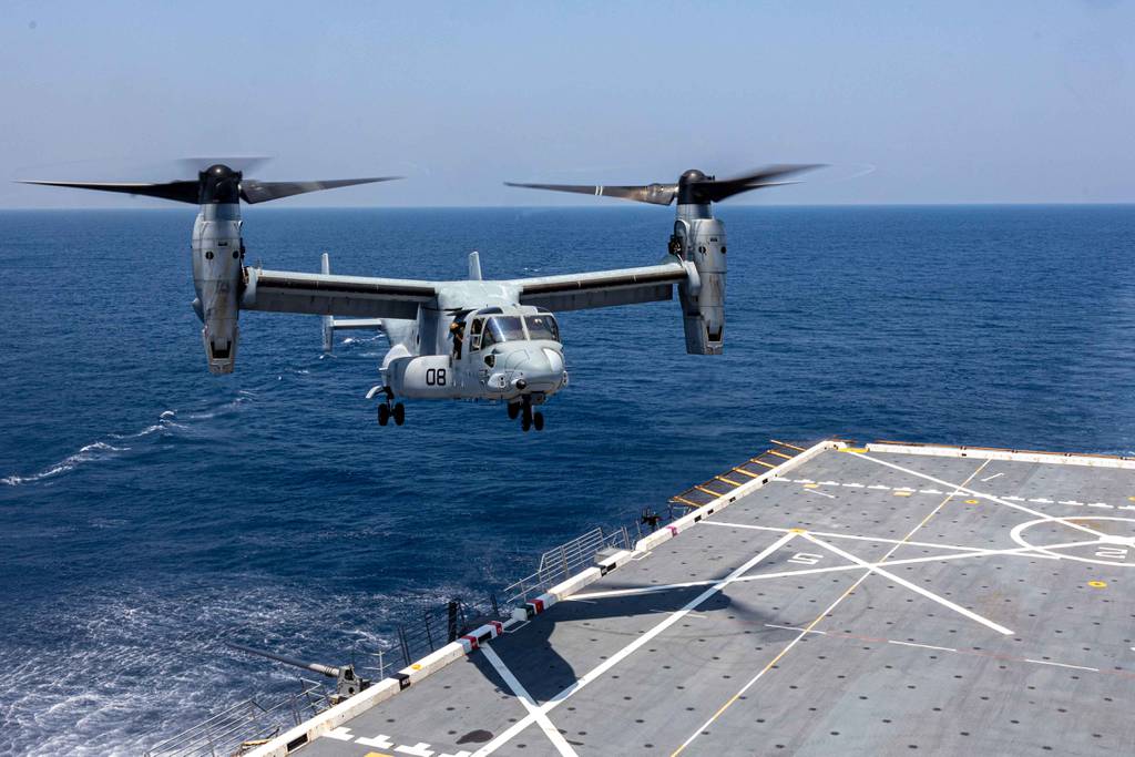 V-22 Osprey could see second life, with new drive system, wings in 2050s