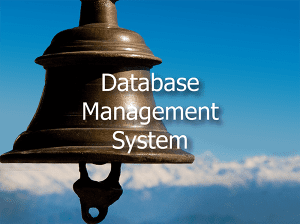 מהי מערכת ניהול מסדי נתונים (DBMS)? - מידע רב