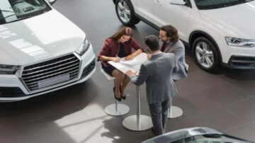 What is the term of a car loan or lease?
