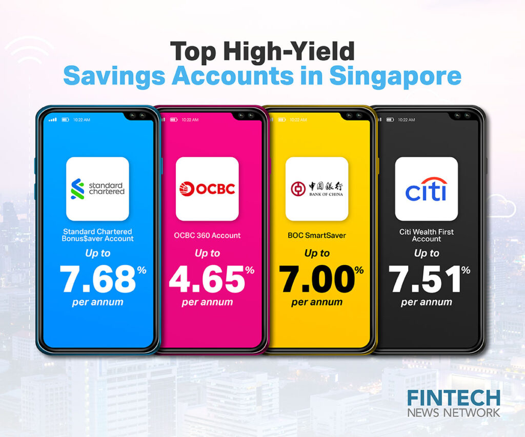 saving accounts in Singapore