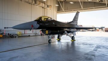 8th Fighter Squadron Honors F-117 with Striking New Matte Black F-16 Flagship
