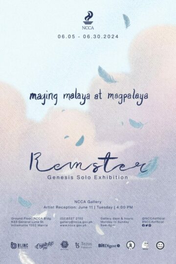 Artist Remster Bautista to Debut Genesis Solo Exhibition (Minted on Tezos) at NCCA Gallery | BitPinas